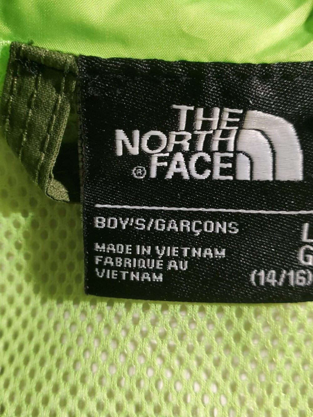The North Face DryVent Rain Jacket Boys Sz L (14/16) - Picture 4 of 16